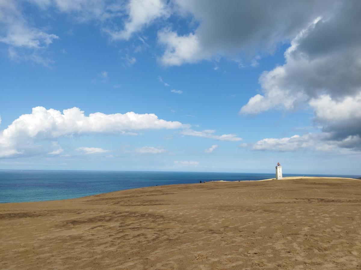 Ferielejlighed Rubjerg Praestegard 洛肯 外观 照片